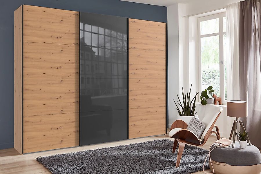 Wimex Schwebetürenschrank "Norderstedt", INKLUSIVE 2 Stoffboxen und 2 zusät günstig online kaufen