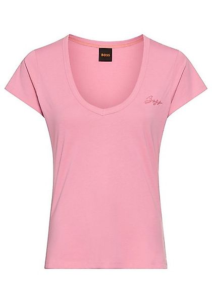 BOSS ORANGE V-Shirt C_Eslane_4 mit Logoschriftzug günstig online kaufen