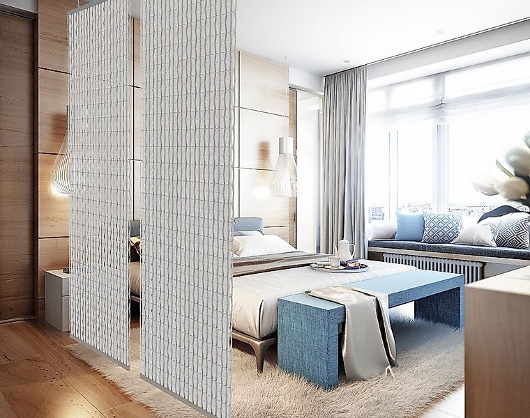 YourCasa Paravent Raumteiler hängend – Lichtdurchlässige Trennwand & Deko, günstig online kaufen