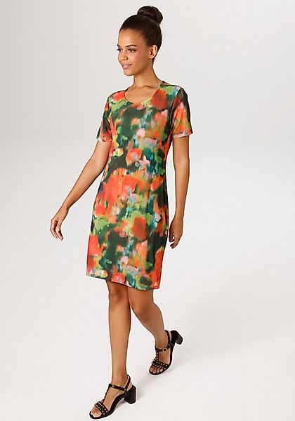 Aniston CASUAL Sommerkleid mit raffinierten Cut-Out im Rücken - NEUE KOLLEK günstig online kaufen