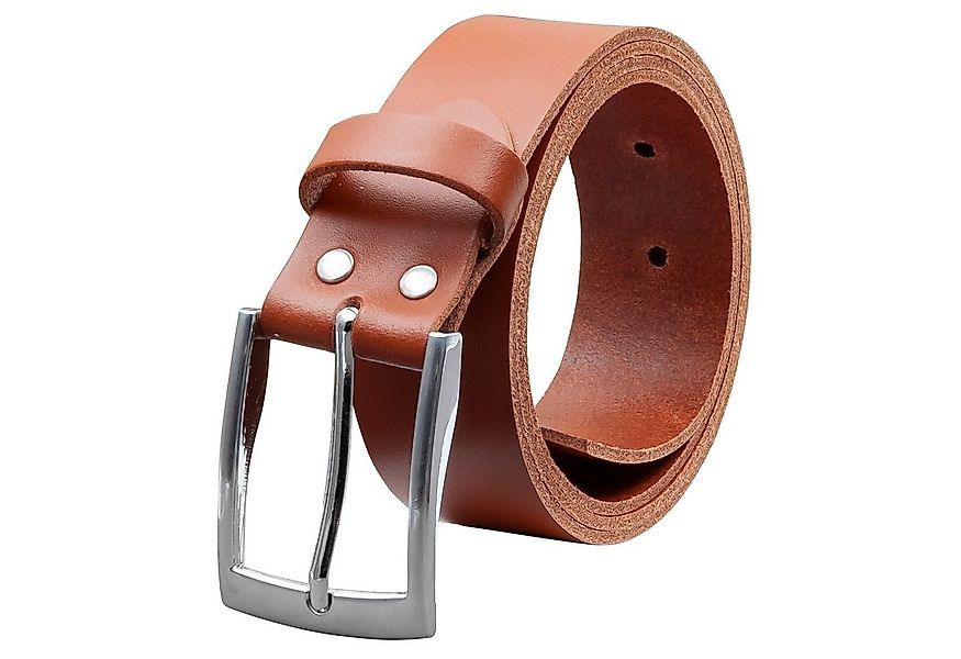 COLOGNEBELT Ledergürtel OM421-SL-Cognac MADE IN GERMANY, Cognac, Kürzbar, 1 günstig online kaufen