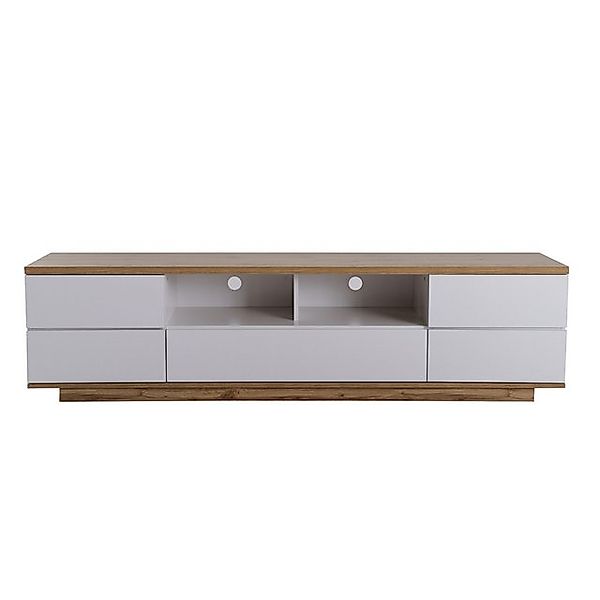 Gotagee TV-Schrank Holzmaserung Fernsehtisch Fernsehschrank Moderner Farbbl günstig online kaufen