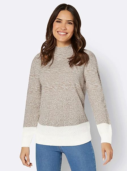 Classic Basics Stehkragenpullover "Stehkragen-Pullover" günstig online kaufen