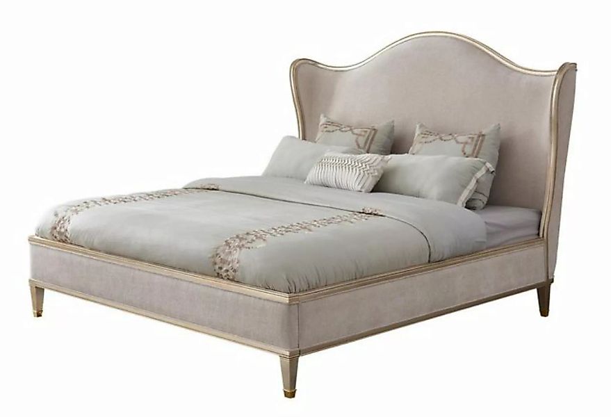 JVmoebel Bett, Design Textil Bett Luxus Polster Betten Doppel Modernes Ehe günstig online kaufen