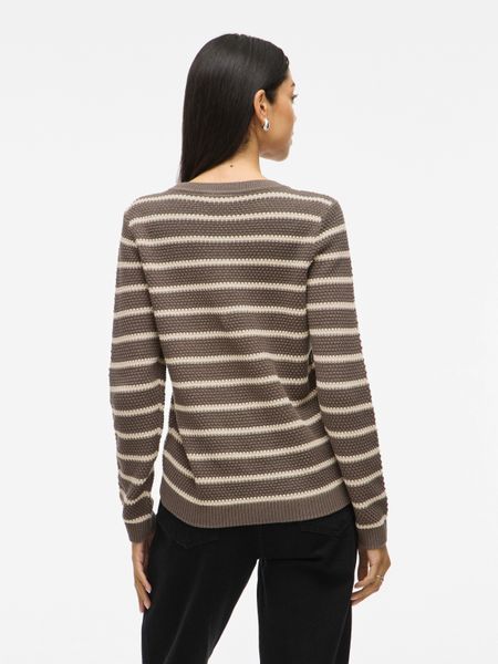 Vila Rundhalspullover VIDALO O-NECK L/S STRIPE günstig online kaufen