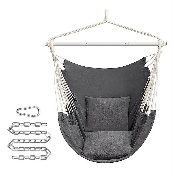 SONGMICS Hängesessel, Hängestuhl mit 2 Kissen, günstig online kaufen