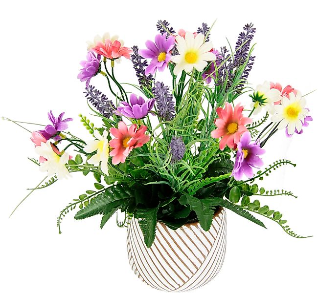 Kunstpflanze Margeriten/Lavendel, I.GE.A., Höhe 34 cm günstig online kaufen