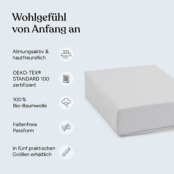 Ehrenkind Spannbettlaken für Babybett & Kinderbett, günstig online kaufen