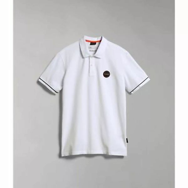 Napapijri  T-Shirts & Poloshirts E-WHALE NP0A4GQG-002 BRIGHT WHITE günstig online kaufen