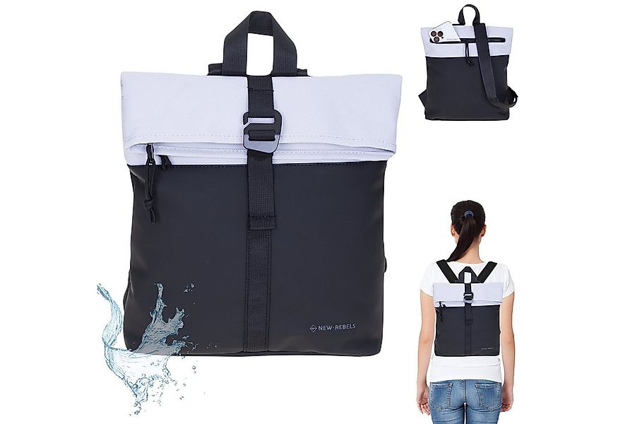 NEW REBELS Freizeitrucksack Damen klein Rucksack Handtasche Tasche, Reise F günstig online kaufen