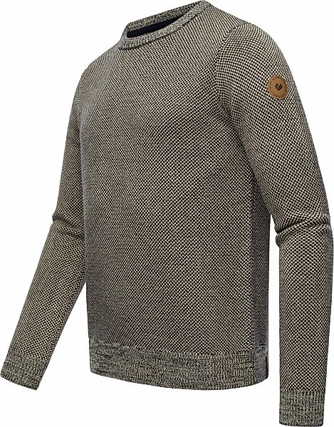 Ragwear Strickpullover Larrs stylischer Herren Sweatpullover mit Rippbündch günstig online kaufen