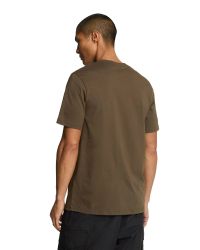 Lyle and Scott T-shirt Olive - Größe S günstig online kaufen