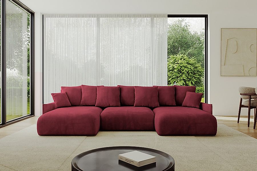 ALTDECOR Wohnlandschaft ONESK-U-v1, Couch mit Schlaffunktion, günstig online kaufen