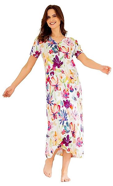 HUTSCHREUTHER Nachthemd Modisches Damen Schlafshirt lang (1-tlg) Modisches günstig online kaufen