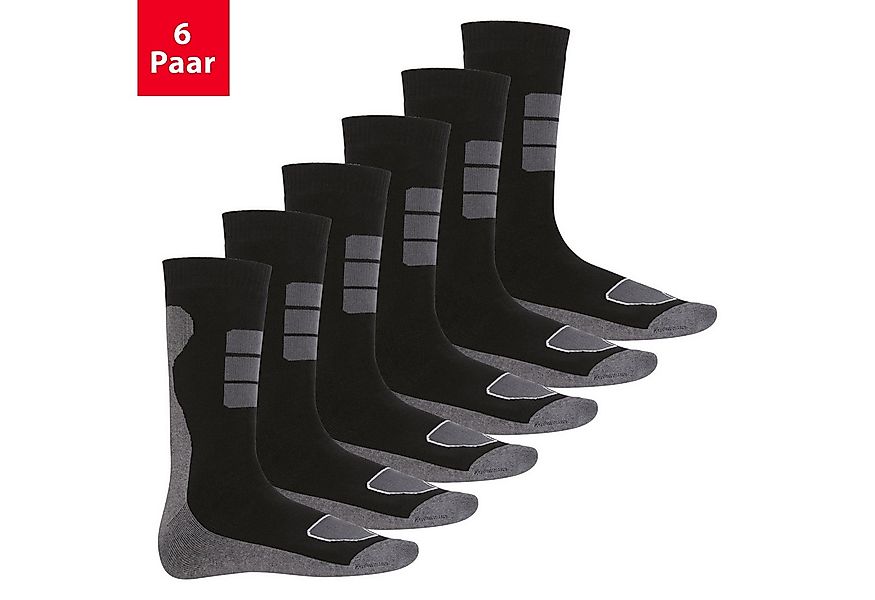 Footstar Thermosocken Herren Wintersocken 6er Pack - Frottee-Socken mit The günstig online kaufen