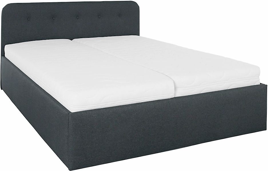 Westfalia Schlafkomfort Polsterbett "Rostock" auch mit Stauraum und Kopftei günstig online kaufen