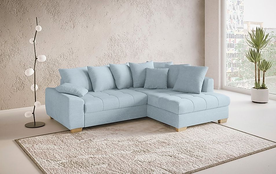 Mr. Couch Ecksofa "Nikita II, L-Form, bis 140kg pro Sitzplatz belastbar" mi günstig online kaufen