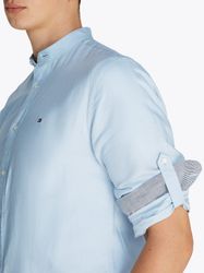 Tommy Hilfiger Langarmhemd LINEN BLEND MAO günstig online kaufen