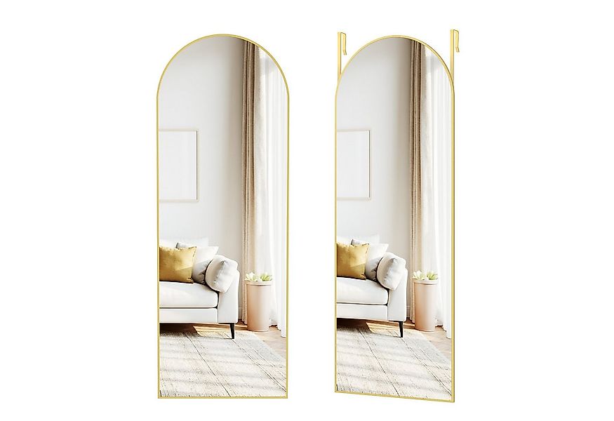 SONGMICS Wandspiegel, Ganzkörperspiegel, 120 x 40 cm, rechteckiger / gewölb günstig online kaufen