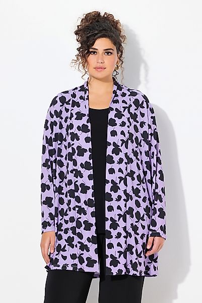 Ulla Popken Shirtjacke Jerseyjacke Schalkragen offene günstig online kaufen