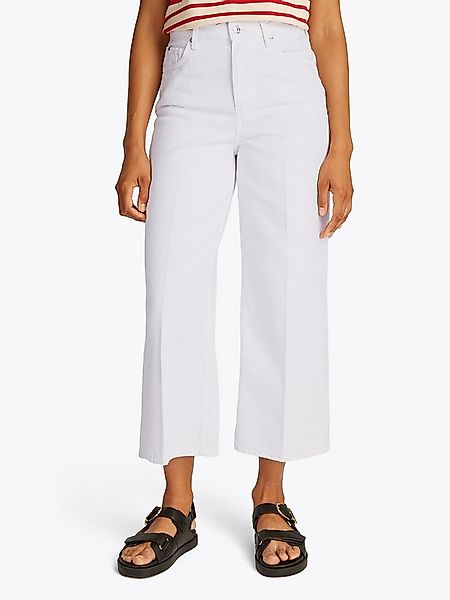 Tommy Hilfiger Weite Jeans WIDE LEG HW LOU mit Logo-Badge, mit Nieten, mit günstig online kaufen