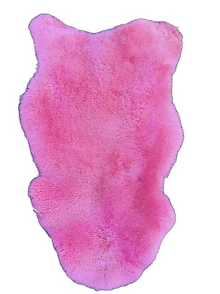 Provellus Fellteppich Lammfell Schaffell Rosa Geschoren günstig online kaufen