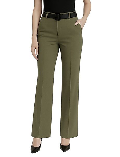 Mississhop Stretch-Hose Elegante Damenhose mit Gürtel günstig online kaufen