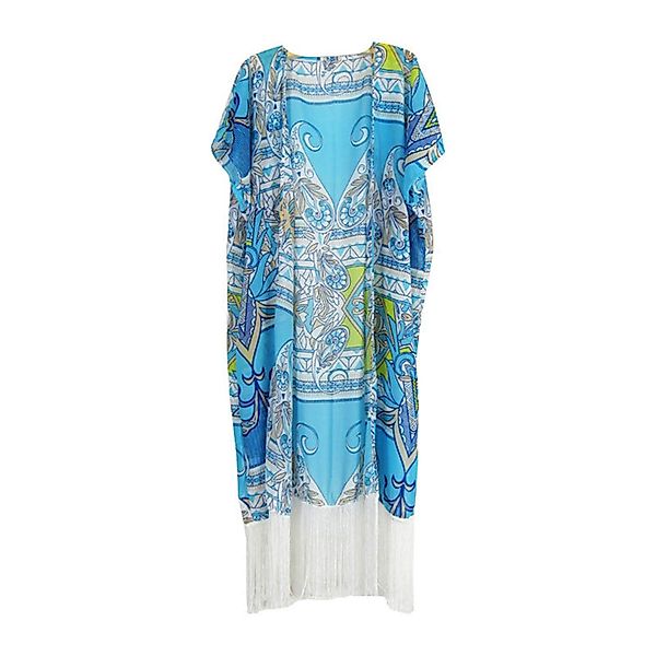 RWEUOQ Kimono Long Beach Kleid für günstig online kaufen