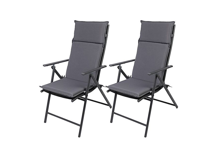 Albatros International Gartenstuhl Gartenstuhl ARUBA mit Sitzauflagen 2er S günstig online kaufen