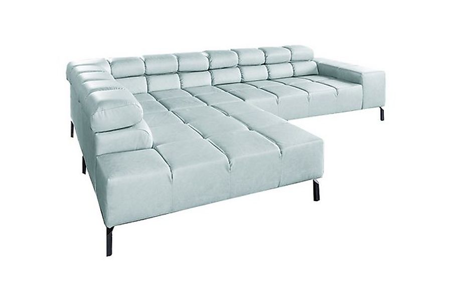 KAWOLA Ecksofa NELSON, L-Form rechts oder links Leder verschiedene Farben 3 günstig online kaufen