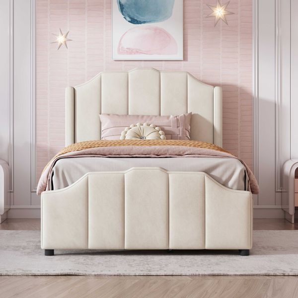 BlingBin Einzelbett Kinderbett Polsterbett Stauraumbett (1-tlg., günstig online kaufen