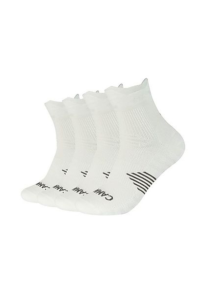 Camano Kurzsocken function (4-Paar) mit verstärkter Ferse und Spitze, Fußge günstig online kaufen