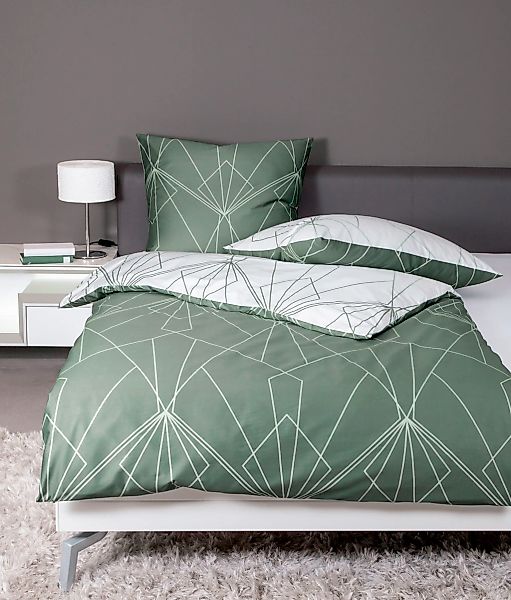 Janine Wendebettwäsche "J. D. 87054" 2 Stk. tlg. Bettwäsche aus Baumwolle m günstig online kaufen