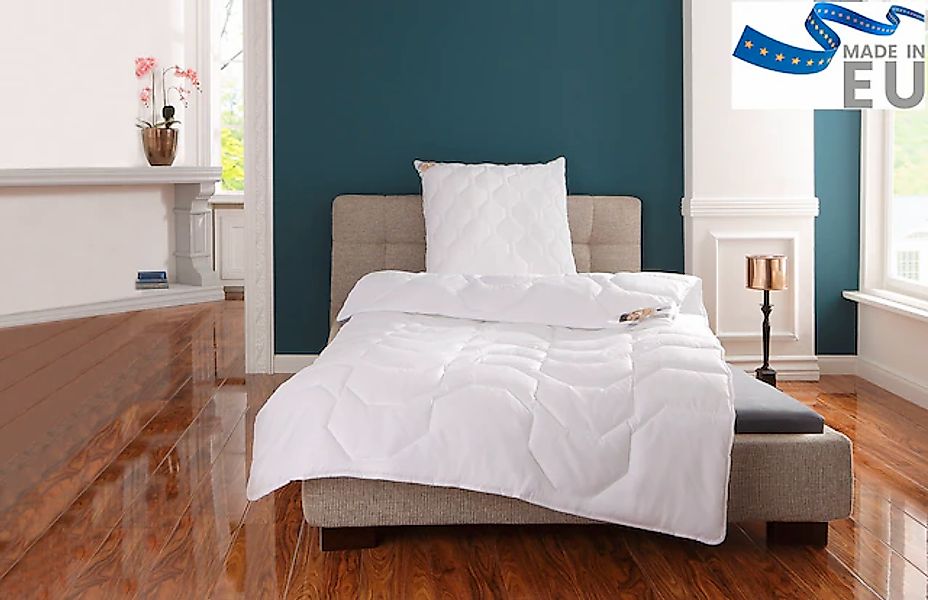 my home Microfaserbettdecke »Rike, Bettdecke 135x200 cm, 155x220 cm« 4-Jahr günstig online kaufen