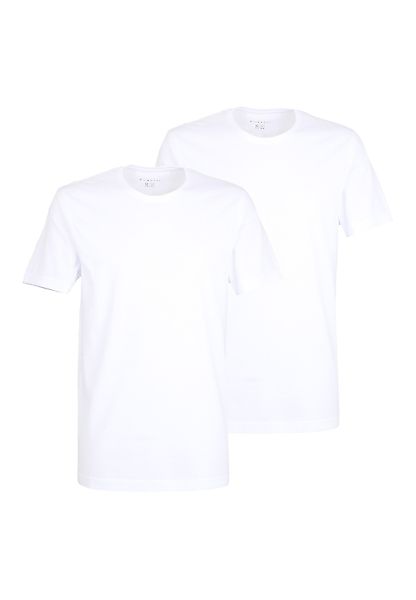 bugatti T-Shirt "Bari" Packung, 2er Pack, 2 tlg. Rundhalsausschnitt, Kurzar günstig online kaufen