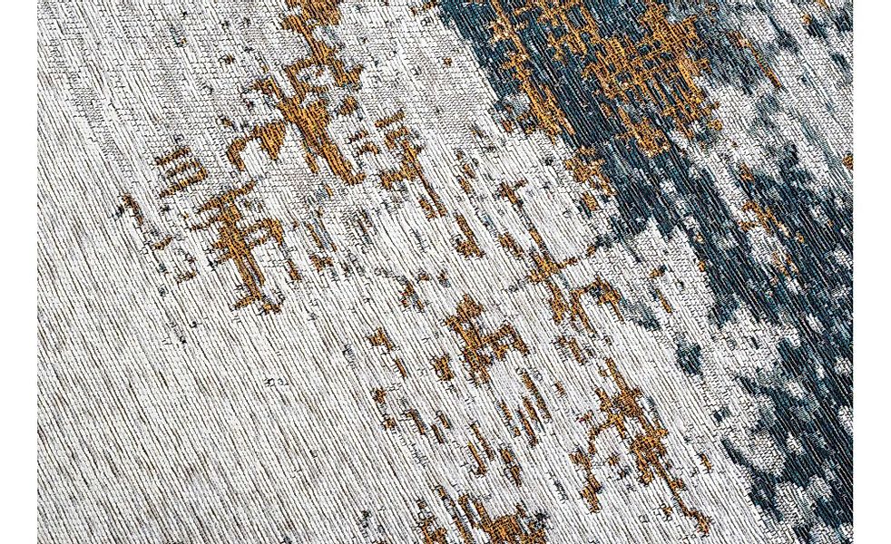 SANSIBAR Sylt Webteppich  Keitum ¦ gold ¦ Synthetische Fasern ¦ Maße (cm): günstig online kaufen
