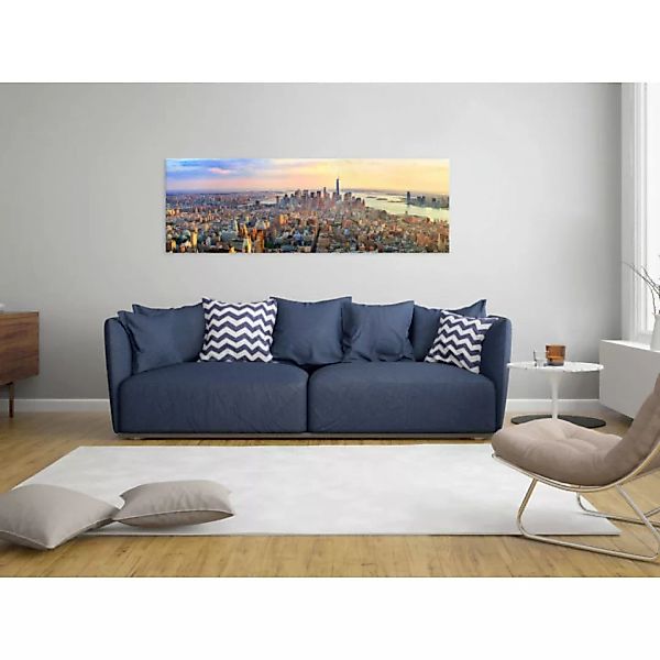 Bild auf Leinwand New York Panorama XXL günstig online kaufen