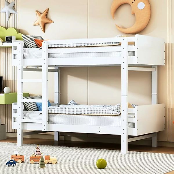 GLIESE Etagenbett Kinderbett 90 x 190cm, umwandelbar in zwei Plattformbette günstig online kaufen
