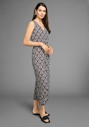 HECHTER PARIS Overall mit modischem Print und Bindetaille günstig online kaufen