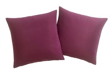 my home Dekokissen "Raja" einfarbig, Kissenhüllen ohne Füllung, 40 x 40 cm, günstig online kaufen