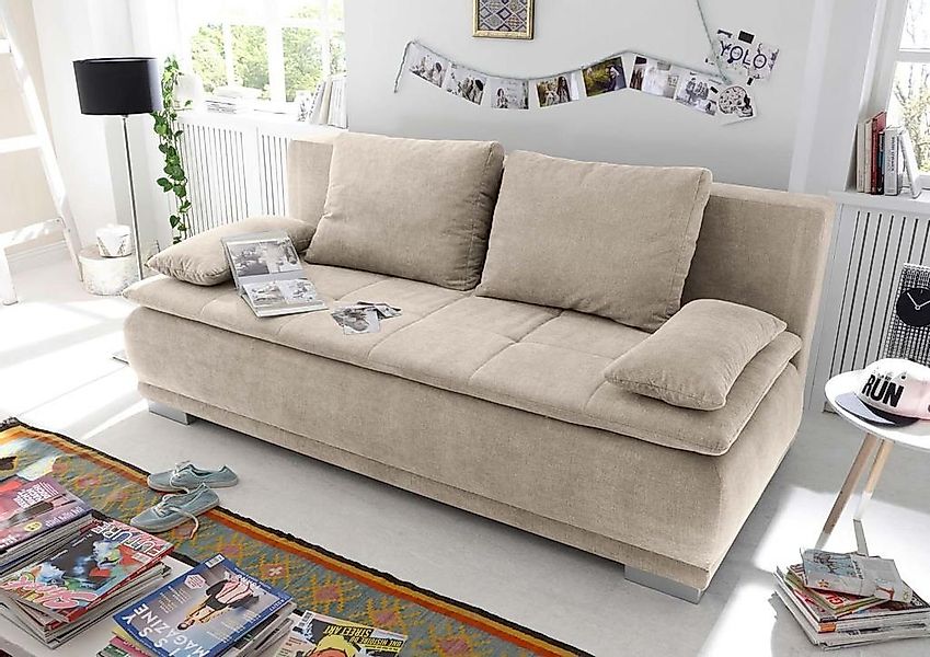 ED EXCITING DESIGN Schlafsofa, Luigi Schlafsofa 211x103 cm Sofa Couch Schla günstig online kaufen