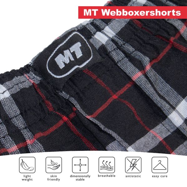 MT Boxershorts Herren Web Boxershorts (6er günstig online kaufen