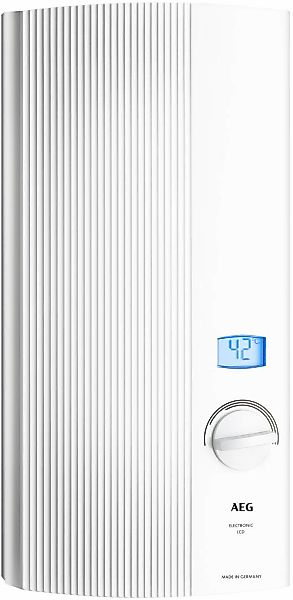 AEG Haustechnik Komfort-Durchlauferhitzer "DDLE LCD 27 kW, gradgenaue Tempe günstig online kaufen