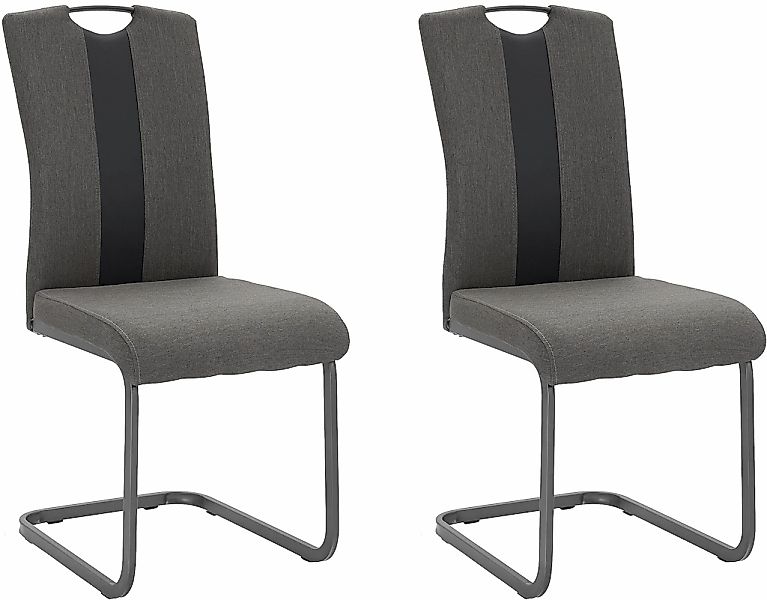 HELA Freischwinger "Amber" (Set) 2 Stk.2 oder 4 Stück, Bezug aus Webstoff günstig online kaufen