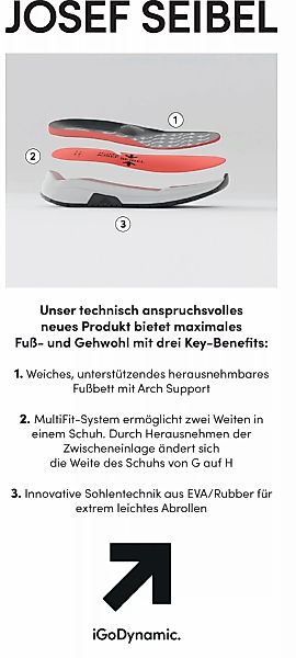 Josef Seibel Sneaker "Elli 01", Trekkingschuh, Schnürboots, Komfortschuh mi günstig online kaufen