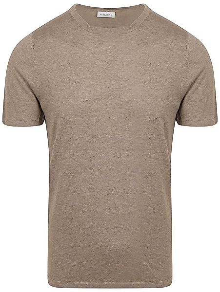 Profuomo T-Shirt Knitted Taupe - Größe XL günstig online kaufen