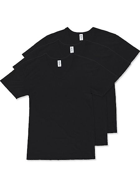 CiTO Unterziehshirt 3er Pack Herren T-Shirt V-Ausschnitt MicroModal (Packun günstig online kaufen
