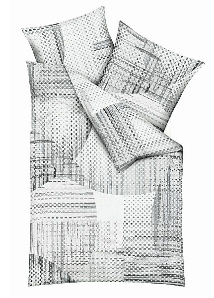 JACK Bettwäsche 200x200cm Supreme Terra Silber günstig online kaufen