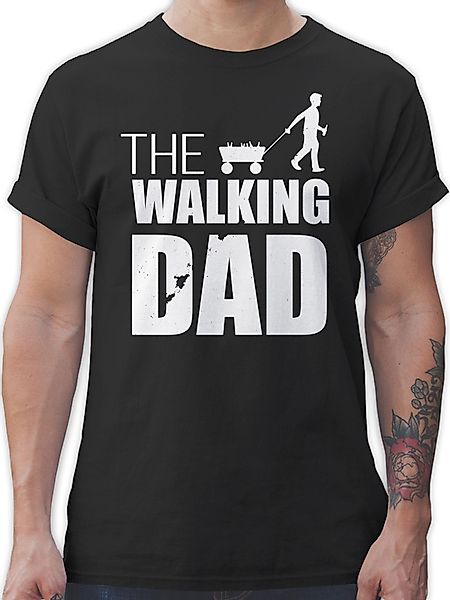 Shirtracer T-Shirt The Walking Dad Bollerwagen günstig online kaufen