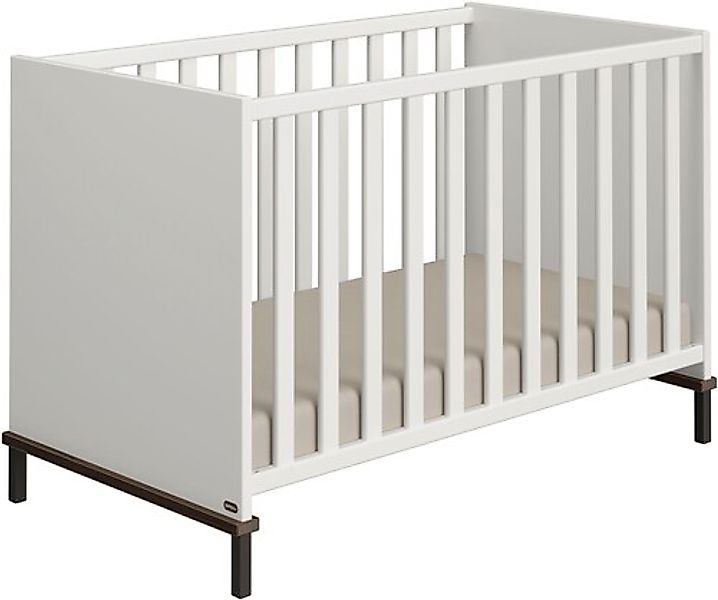 YUNY by PAIDI Babybett "LOVELY ALIV in Off-White", Gitterbett höhenverstell günstig online kaufen